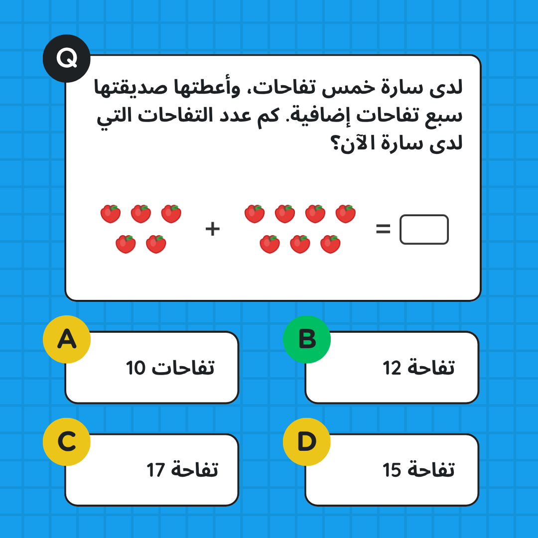 Generated question example